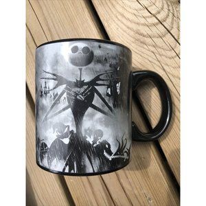 Disneys Nightmare Before Christmas Jack Stormy Scene Coffee Mug OFFICIAL
